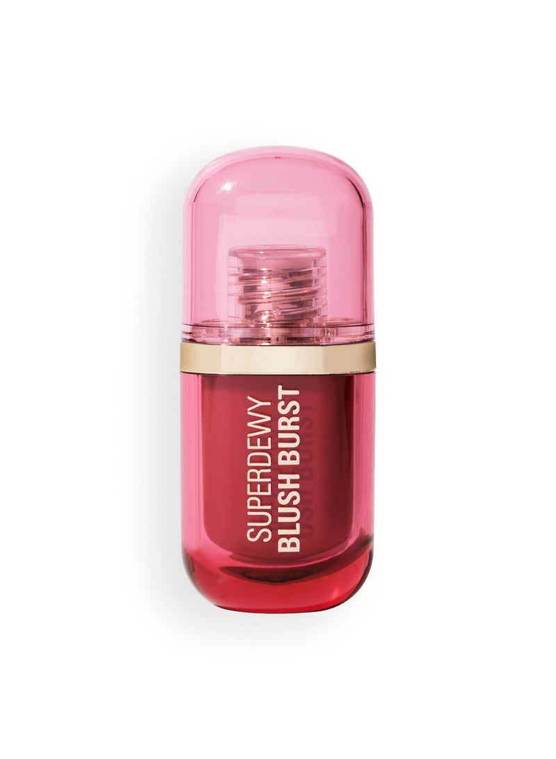 REVOLUTION Superdewy Blush Plump Serum Liquid Blush Rose All Day Dusty Pink - Image 1